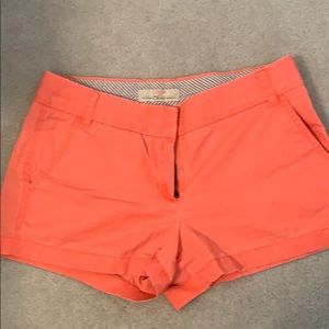 J Crew cotton chino shorts